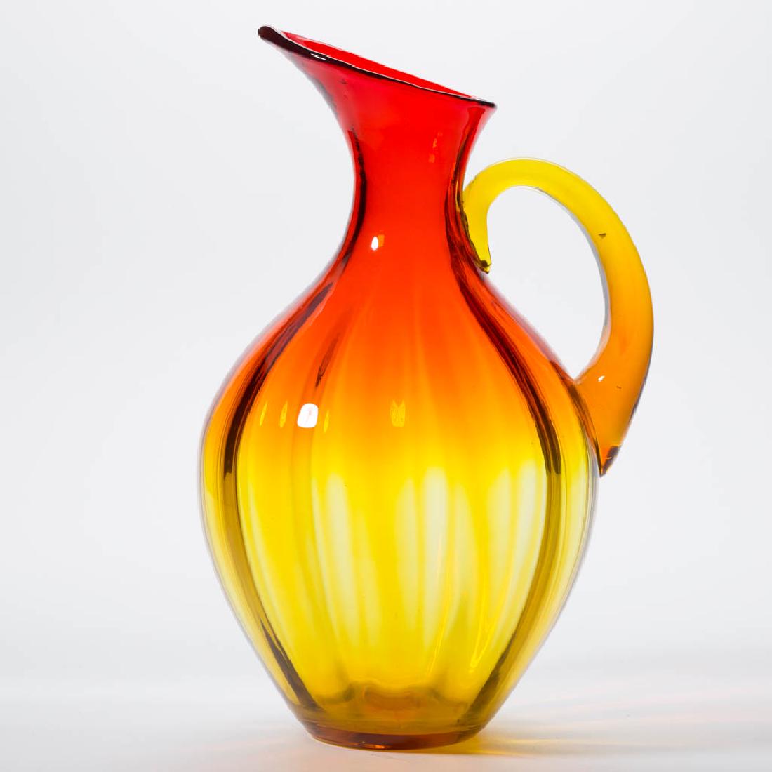 BLENKO PANEL-OPTIC GLASS - WINSLOW ANDERSON PITCHER (1 of 1)