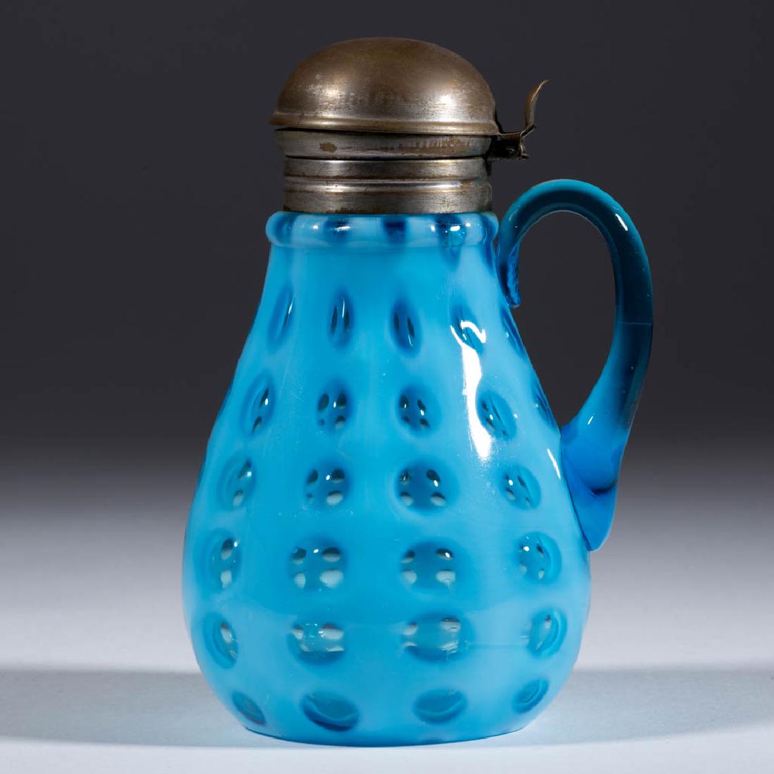POLKA DOT SYRUP PITCHER (1 of 1)