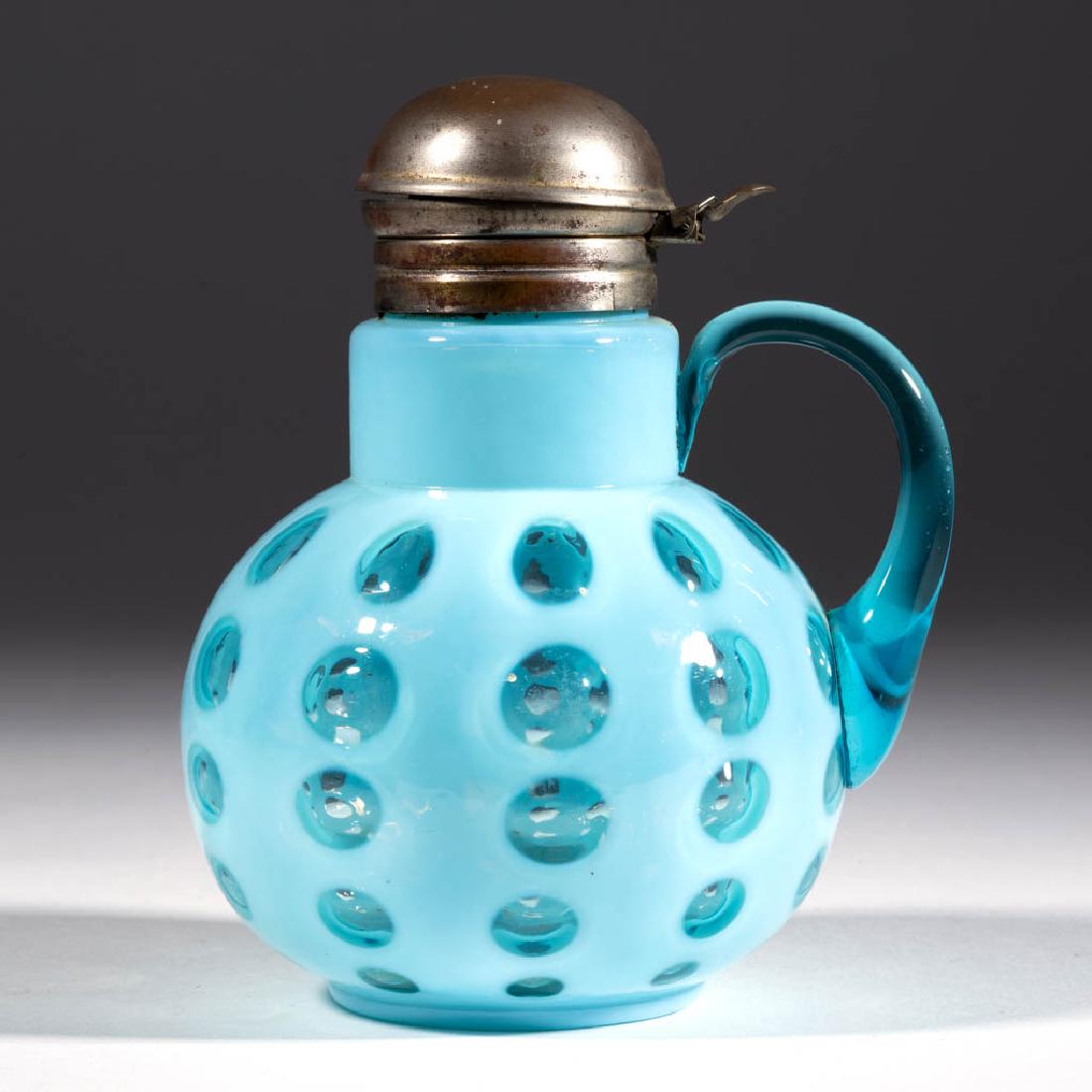 WEST VIRGINIA MOLD - POLKA DOT SYRUP PITCHER (1 of 1)
