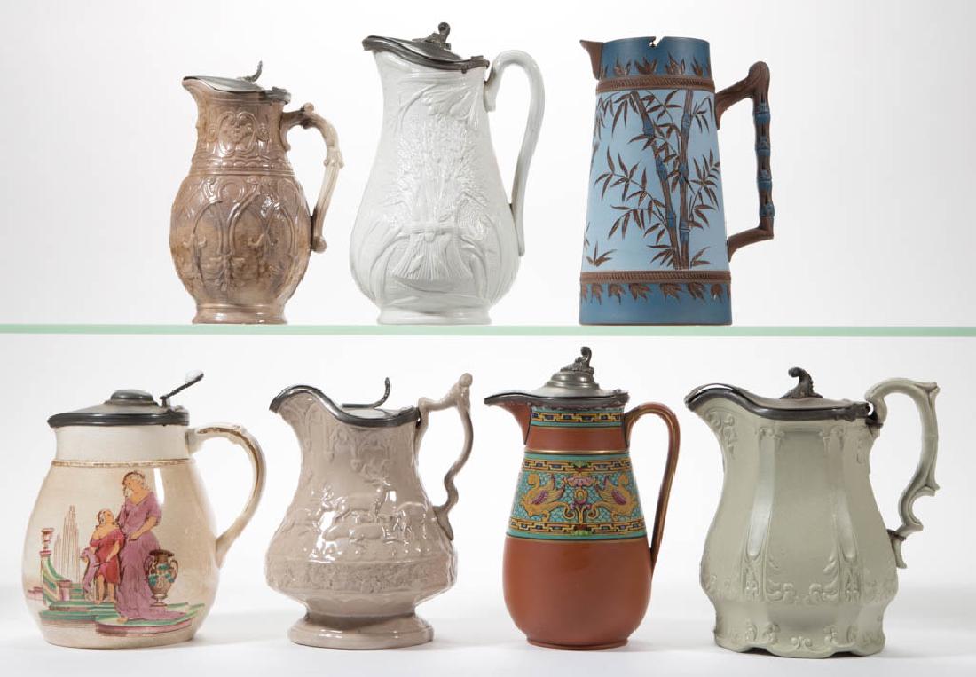 ENGLISH AESTHETIC MOVEMENT AND OTHER POTTERY SYRUPS / (1 of 1)