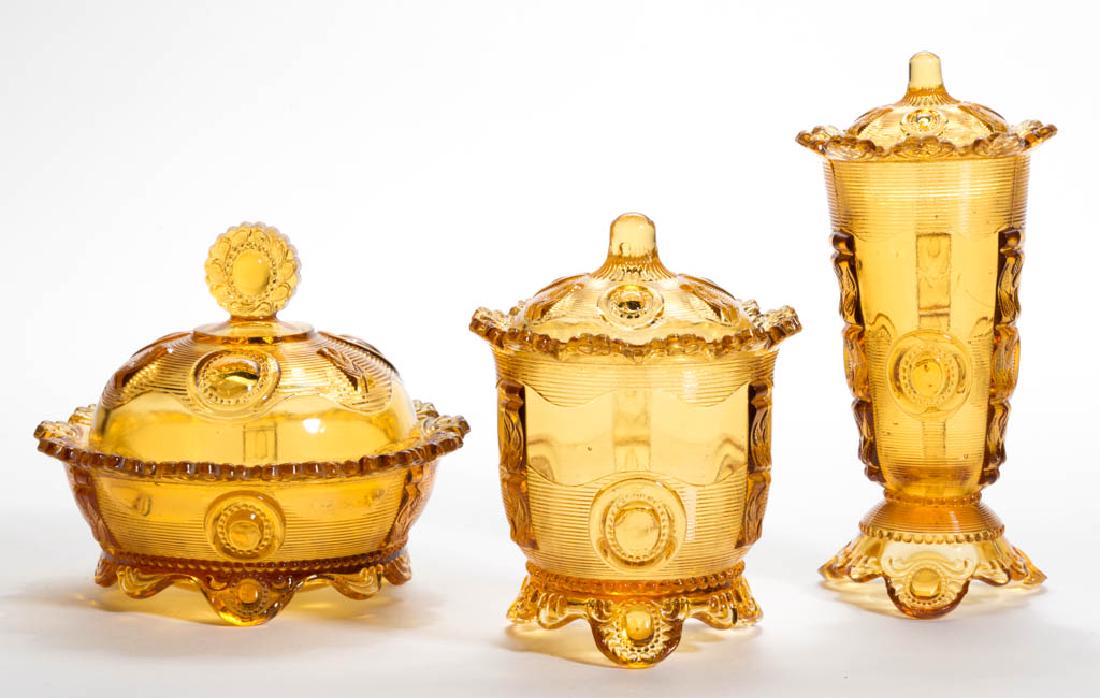 GREENTOWN DEWEY TABLE ARTICLES, LOT OF THREE (1 of 1)