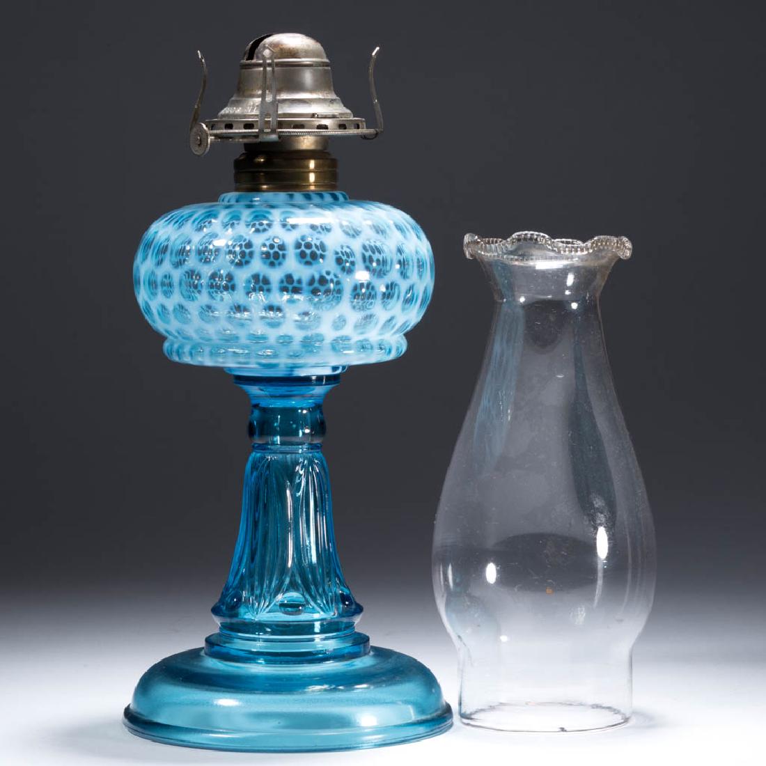 COIN DOT / WINDOWS KEROSENE STAND LAMP (1 of 1)