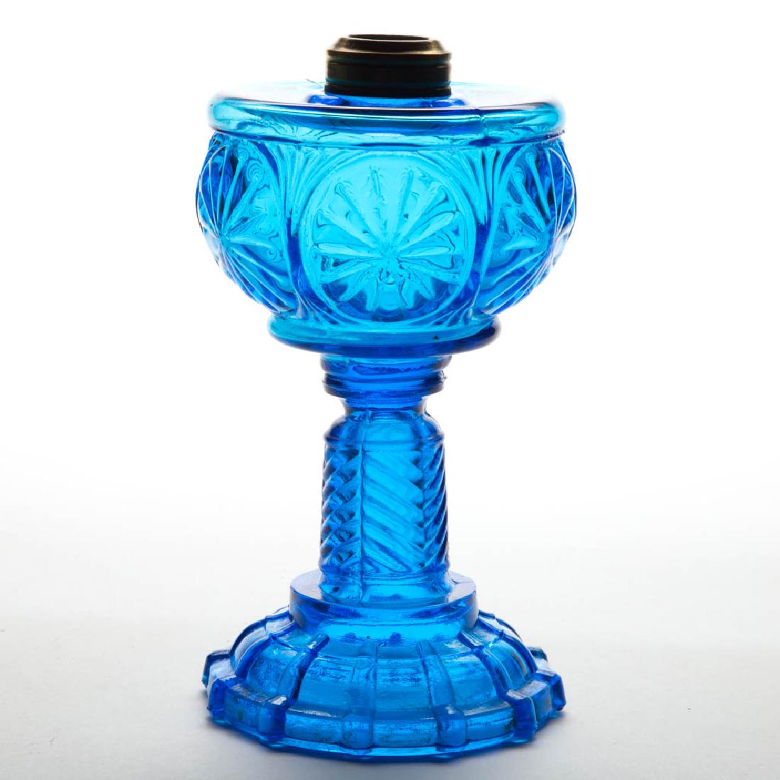 FEATHER DUSTER KEROSENE STAND LAMP (1 of 1)