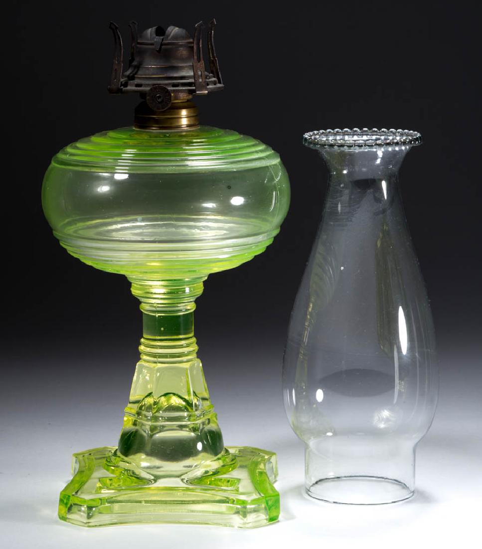 MATCH HOLDER BASE KEROSENE STAND LAMP (1 of 1)