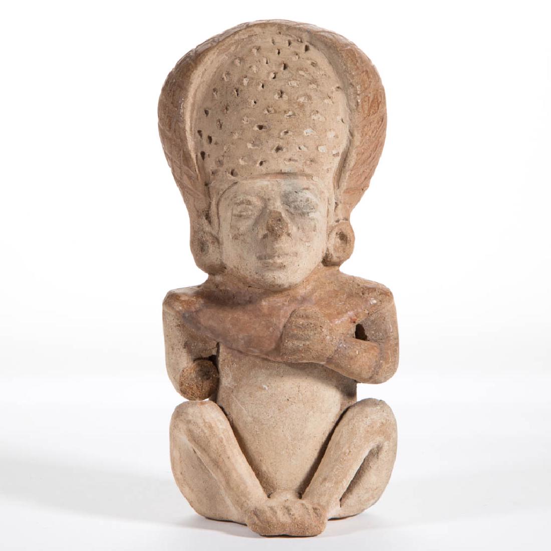 UNIDENTIFIED POTTERY FIGURE (1 of 5)