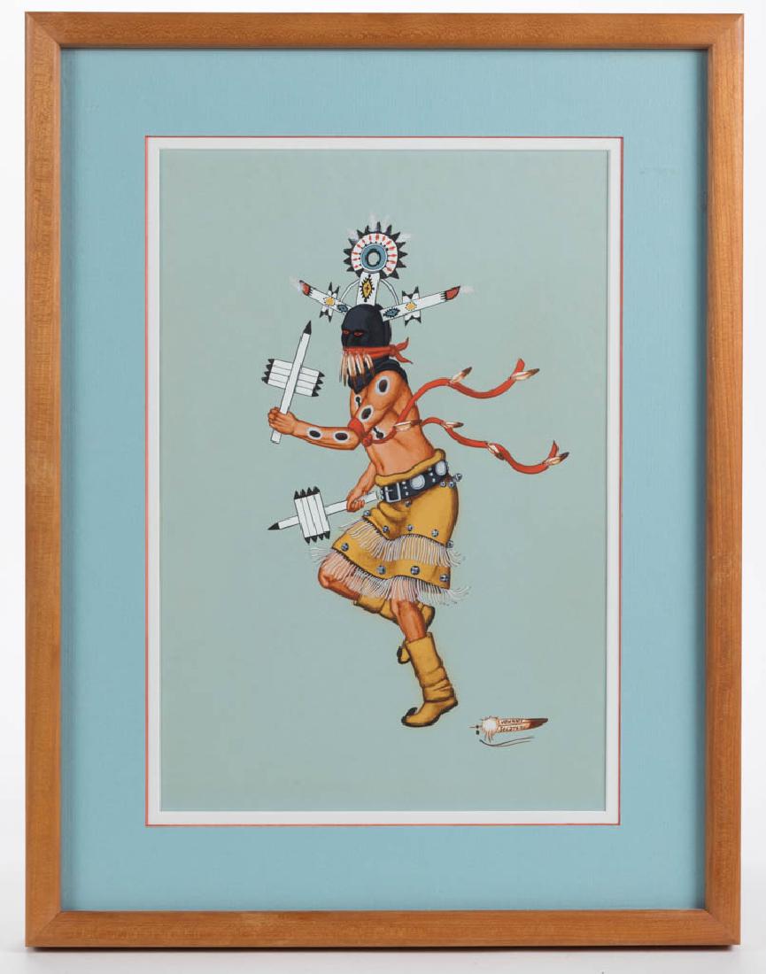 JOHNNY SECATERO (NATIVE AMERICAN, 20TH CENTURY) (1 of 3)