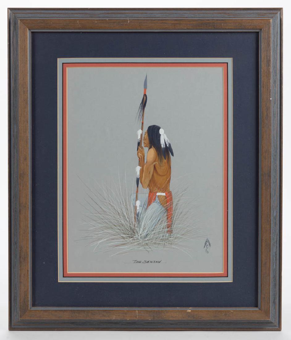 LEE JOSHUA (AMERICAN, 1937-2001) NATIVE AMERICAN (1 of 2)
