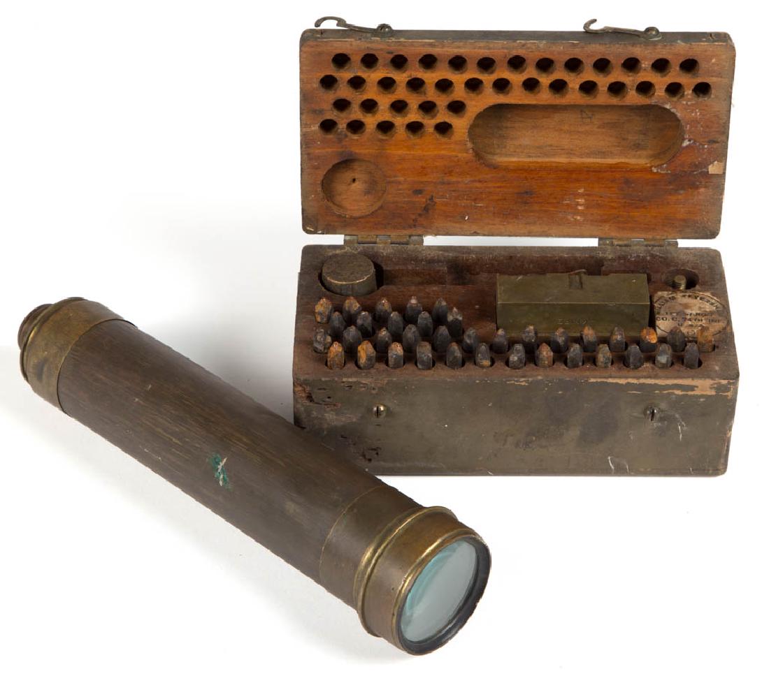 WORLD WAR I / WW1 METAL MARKING OUTFIT (1 of 4)