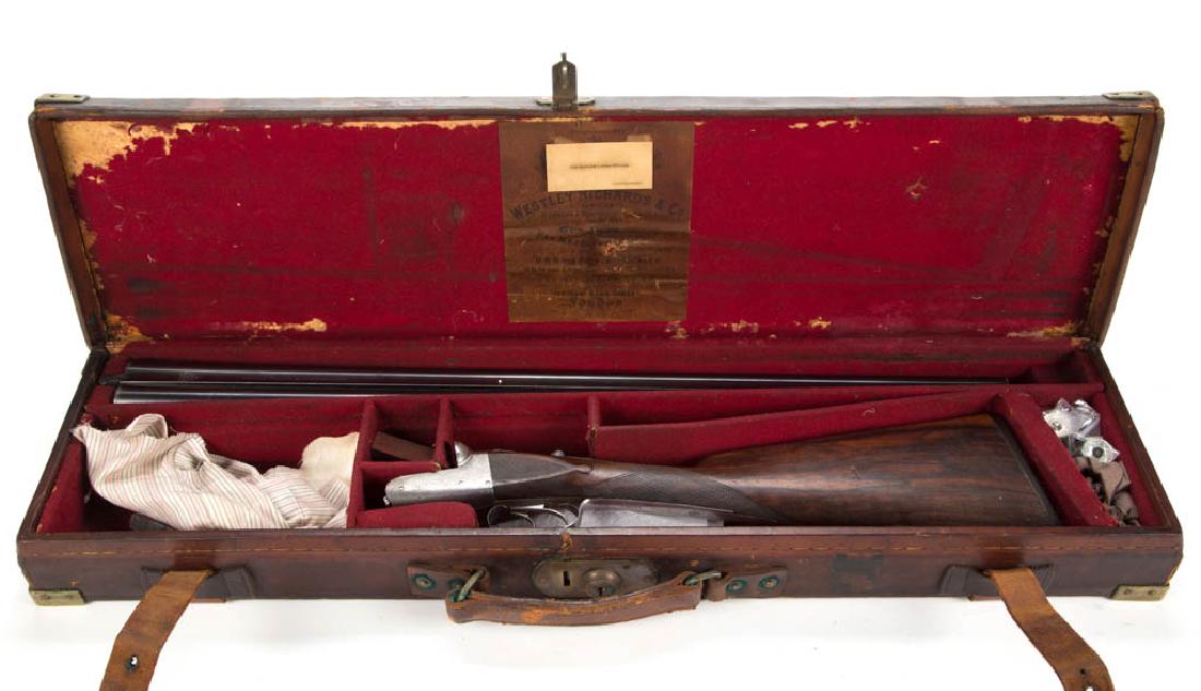 ANTIQUE WESTLEY RICHARDS 12 GAUGE DOUBLE-BARREL SHOTGUN (1 of 7)
