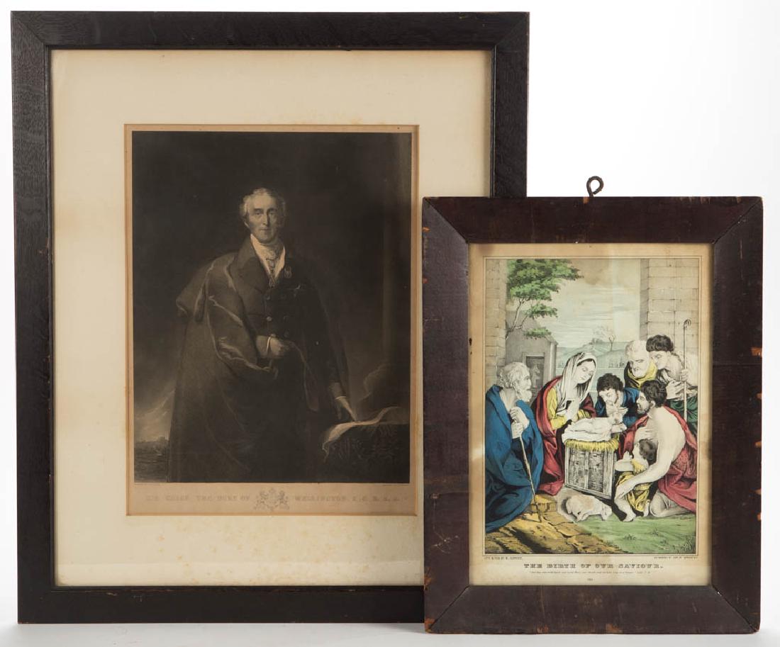 ASSORTED HISTORICAL / RELIGIOUS PRINTS, LOT OF TWO (1 of 3)