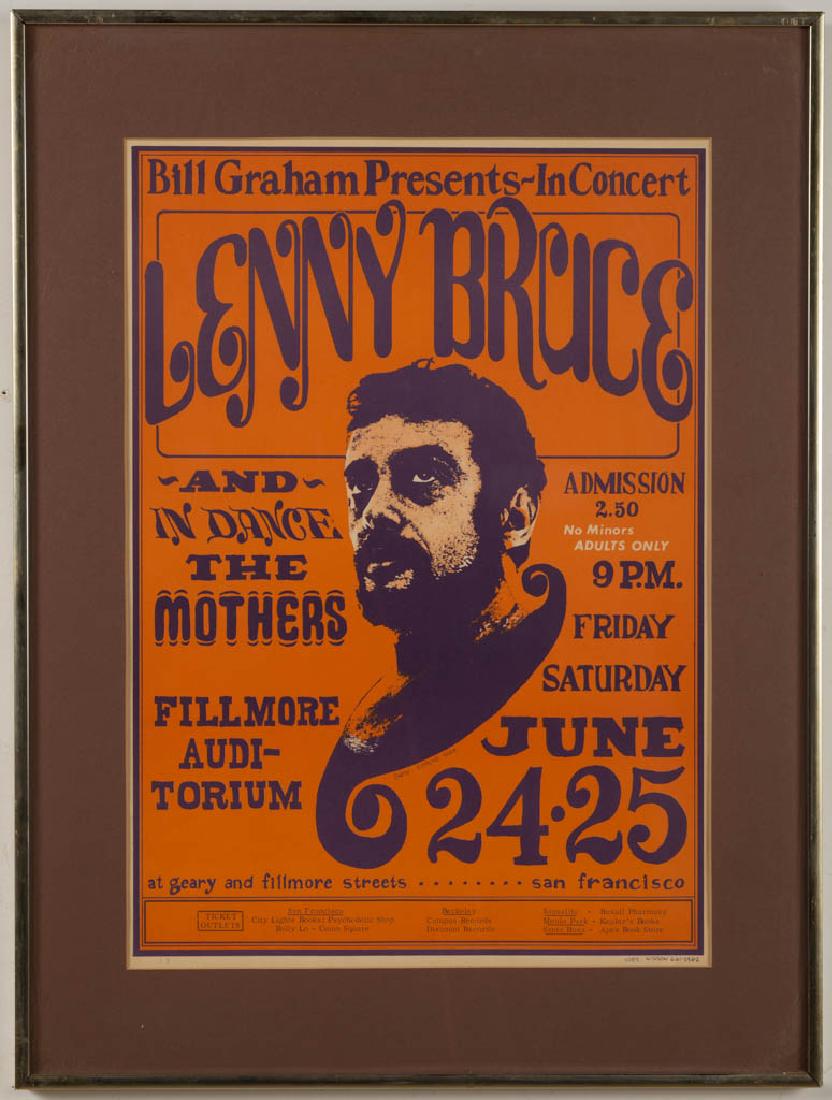 ROBERT WESLEY "WES" WILSON (AMERICAN, B.1937) LENNY (1 of 1)