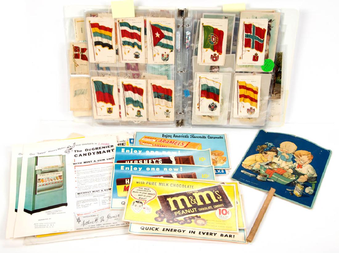 ASSORTED ANTIQUE / VINTAGE ADVERTISING EPHEMERA, (1 of 2)