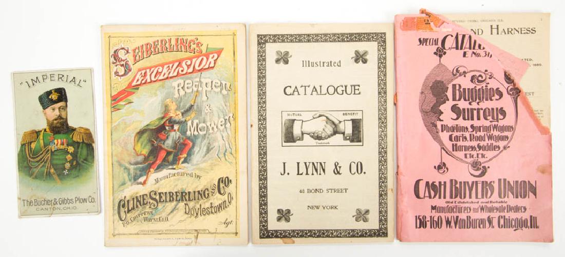 ASSORTED ADVERTISING EPHEMERA, LOT OF FOUR (1 of 1)