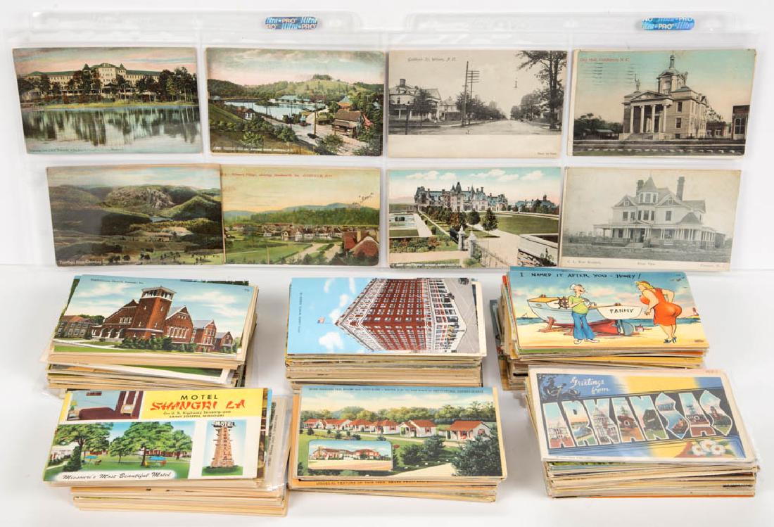 ASSORTED VINTAGE POST CARDS, APPROX. 350 (1 of 1)