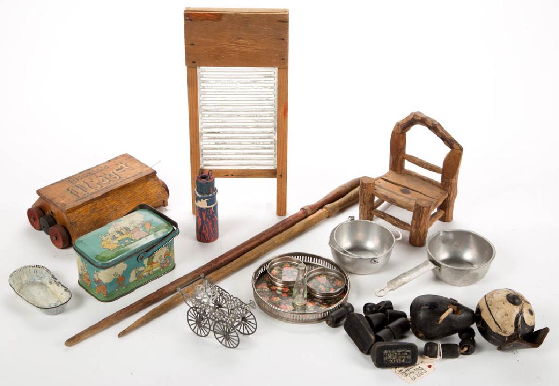 ASSORTED ANTIQUE / VINTAGE TOYS, LOT OF 17 (1 of 1)