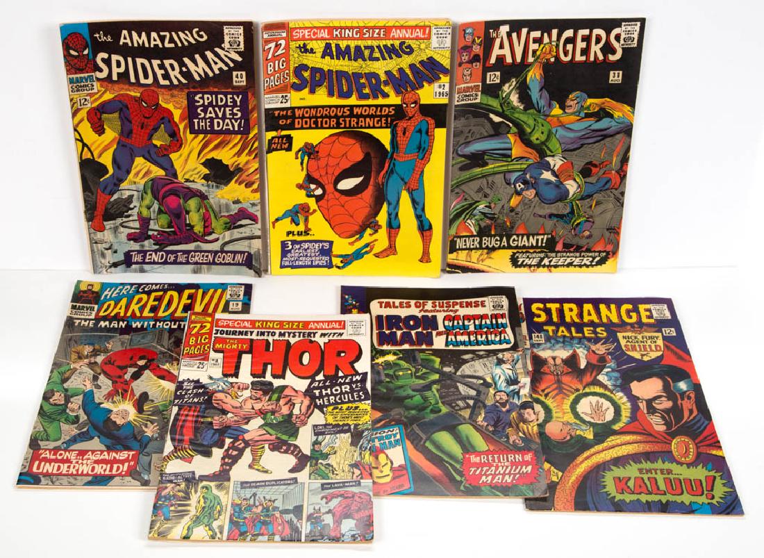 ASSORTED MARVEL SILVER AGE SUPER HERO COMIC BOOKS, LOT (1 of 1)