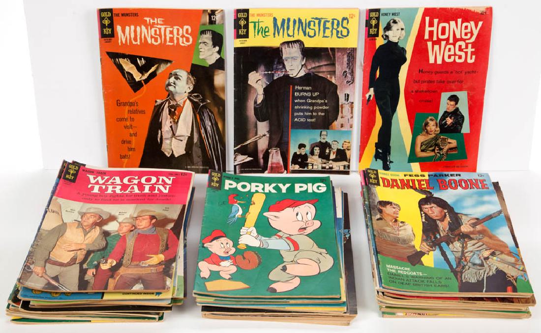 ASSORTED GOLD KEY SILVER AGE COMIC BOOKS, LOT OF 52 (1 of 1)