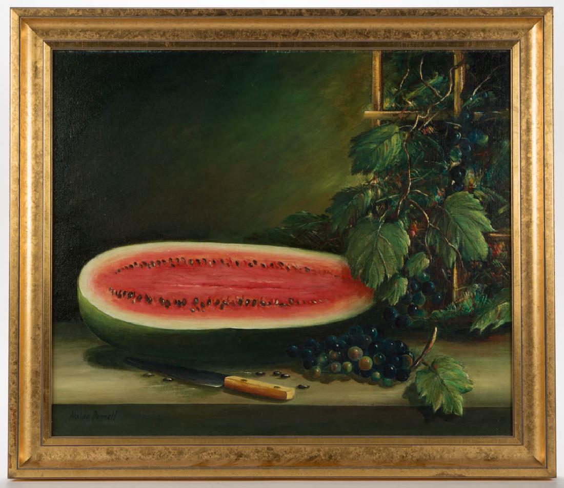 NOLAN PENNELL (AMERICAN, 1894-1972) FOLK ART STILL-LIFE (1 of 3)