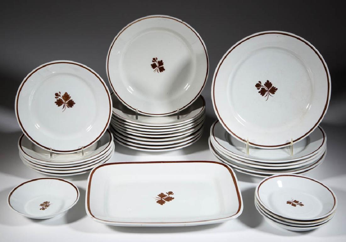 ENGLISH TEA LEAF IRONSTONE ARTICLES, LOT OF 28 (1 of 1)