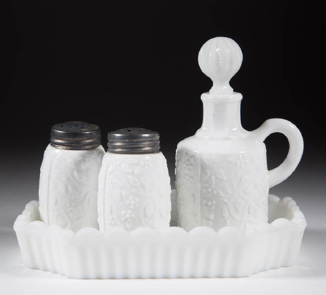 CHALLINOR'S FORGET-ME-NOT FOUR-PIECE CONDIMENT SET (1 of 1)