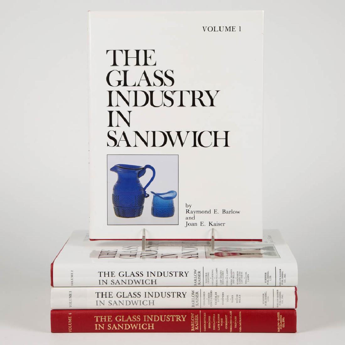 ASSORTED AMERICAN GLASS REFERENCE VOLUMES, LOT OF FOUR (1 of 1)