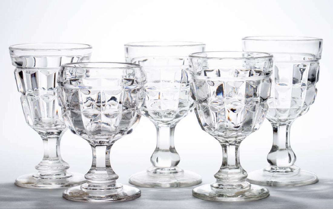 ASSORTED TACKLE BLOCK VARIANT GOBLETS, LOT OF FIVE (1 of 1)