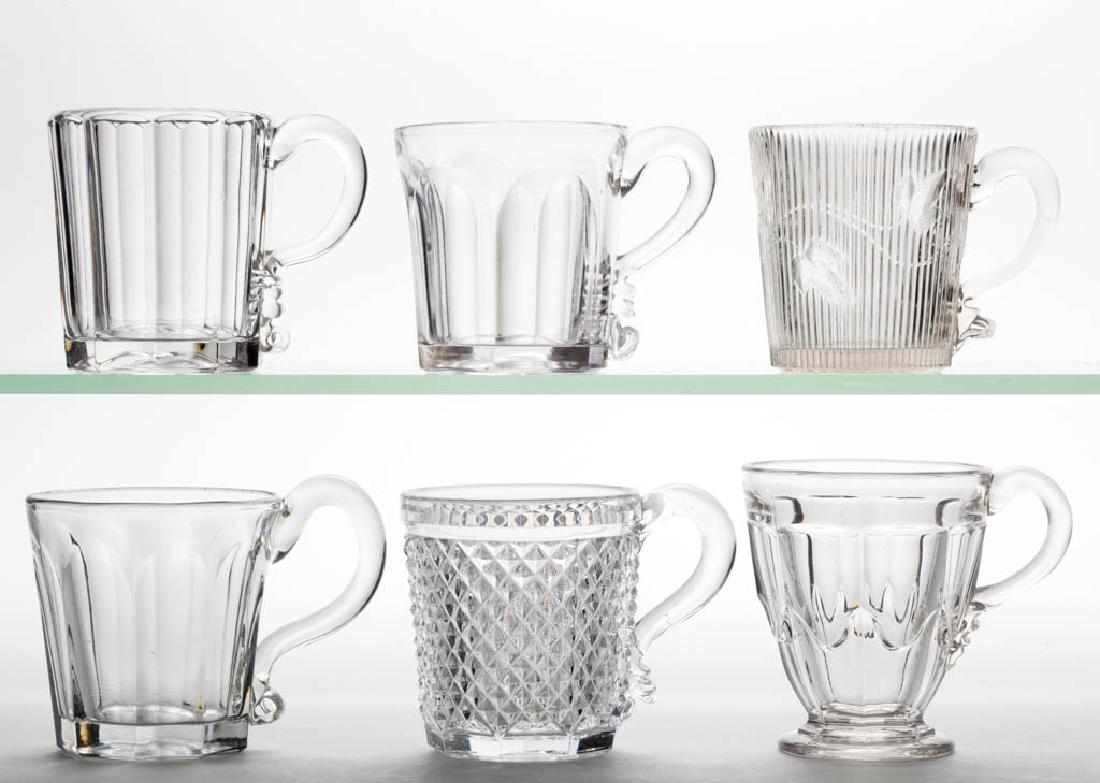 ASSORTED FLINT EAPG HANDLED WHISKEYS / LEMONADES, LOT (1 of 1)