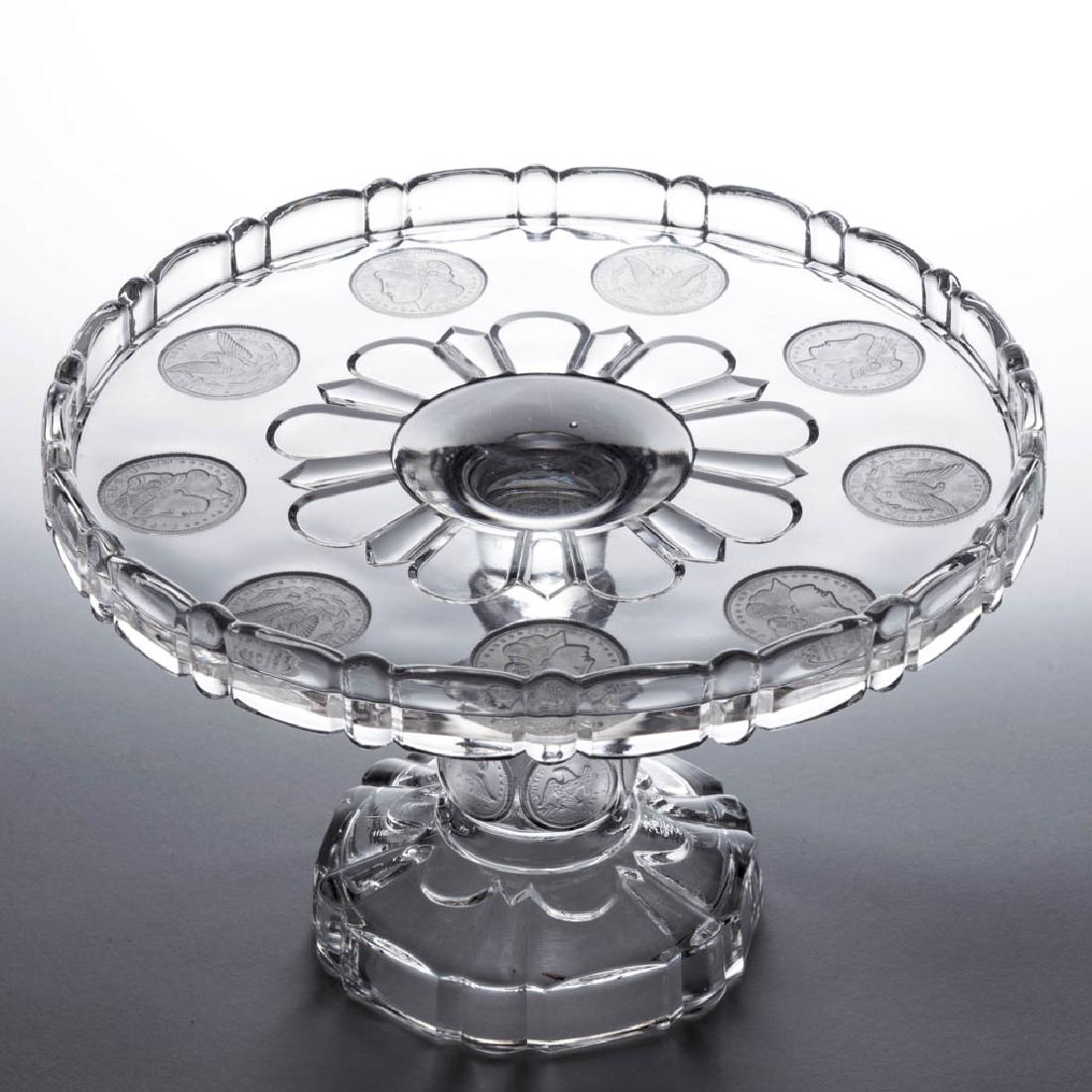 U. S. COIN / SILVER AGE (OMN) SALVER / CAKE STAND (1 of 1)
