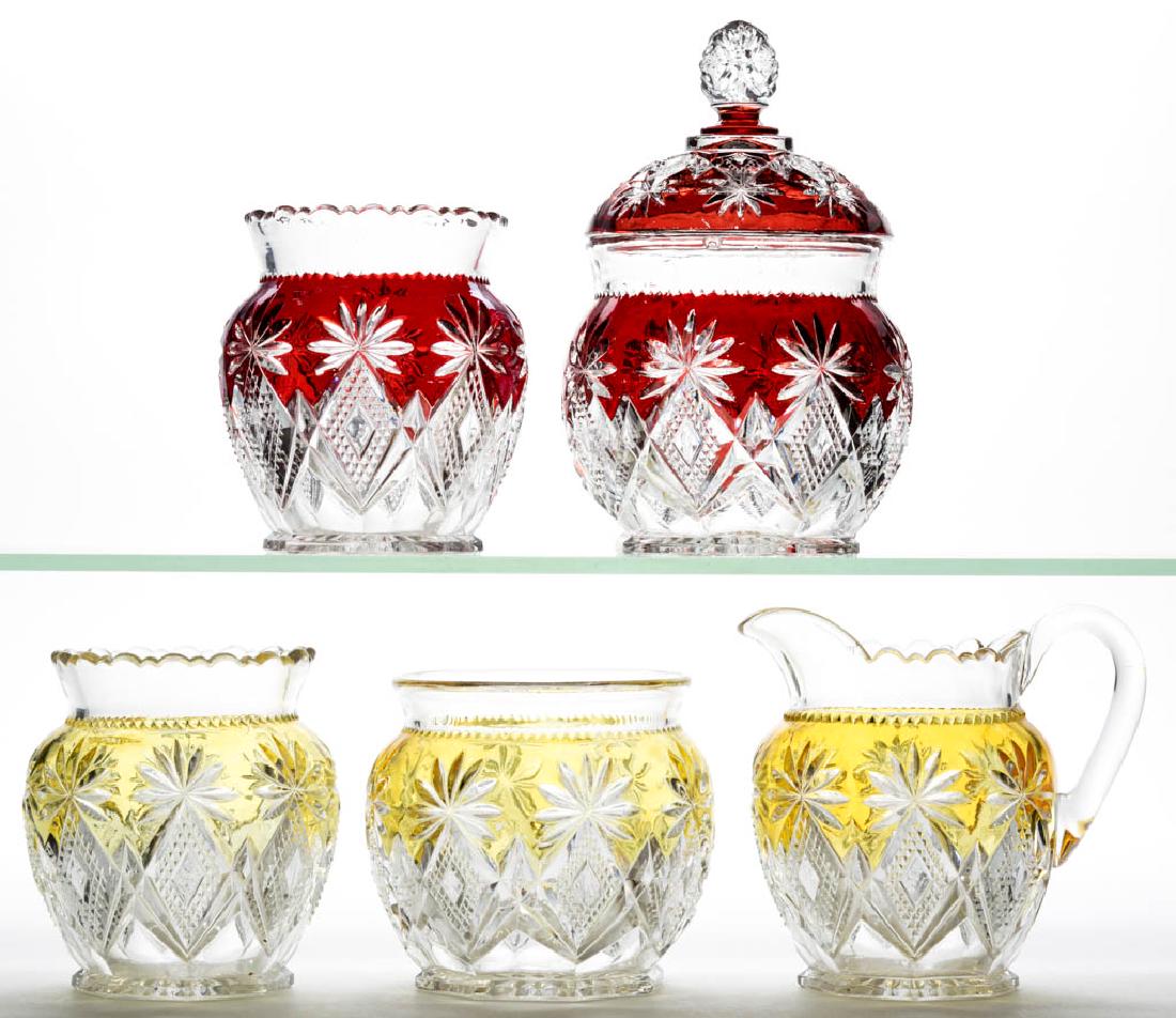 SHOSHONE / VICTOR (OMN) - STAINED TABLE ARTICLES, LOT (1 of 1)