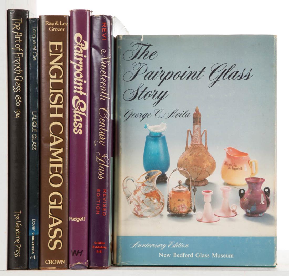 ASSORTED ART GLASS REFERENCE VOLUMES, LOT OF SIX (1 of 1)
