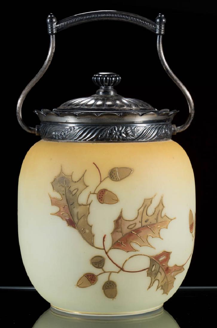 MT. WASHINGTON ALBERTINE / CROWN MILANO CRACKER JAR (1 of 1)