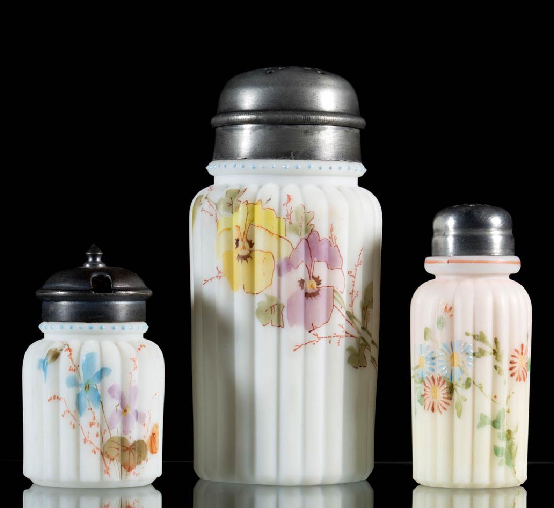 ASSORTED SMITH BROTHERS DECORATED PILLAR CONDIMENT (1 of 1)