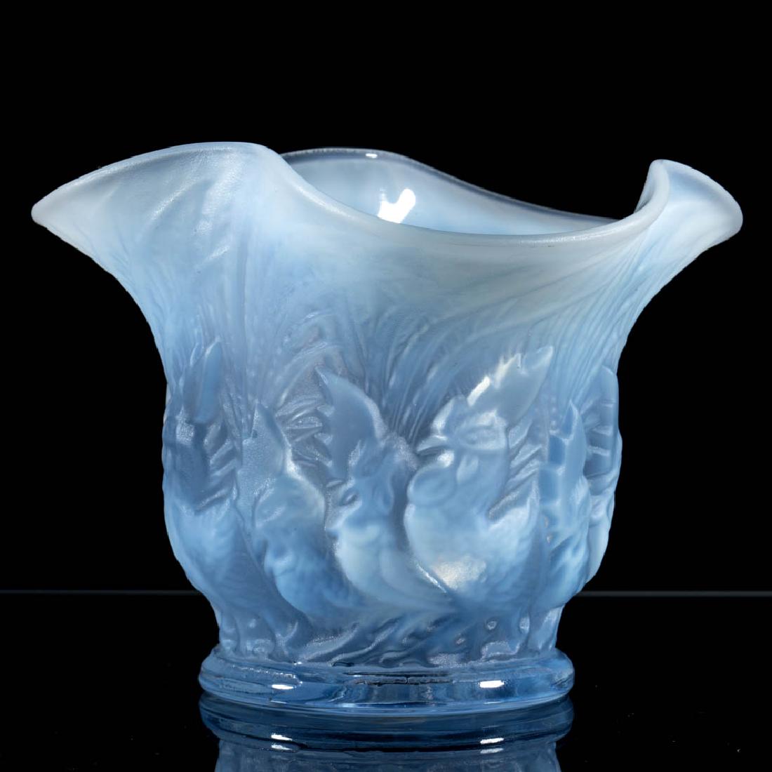 DUNCAN & MILLER ROOSTER / CHANTICLEER OPALESCENT GLASS (1 of 1)