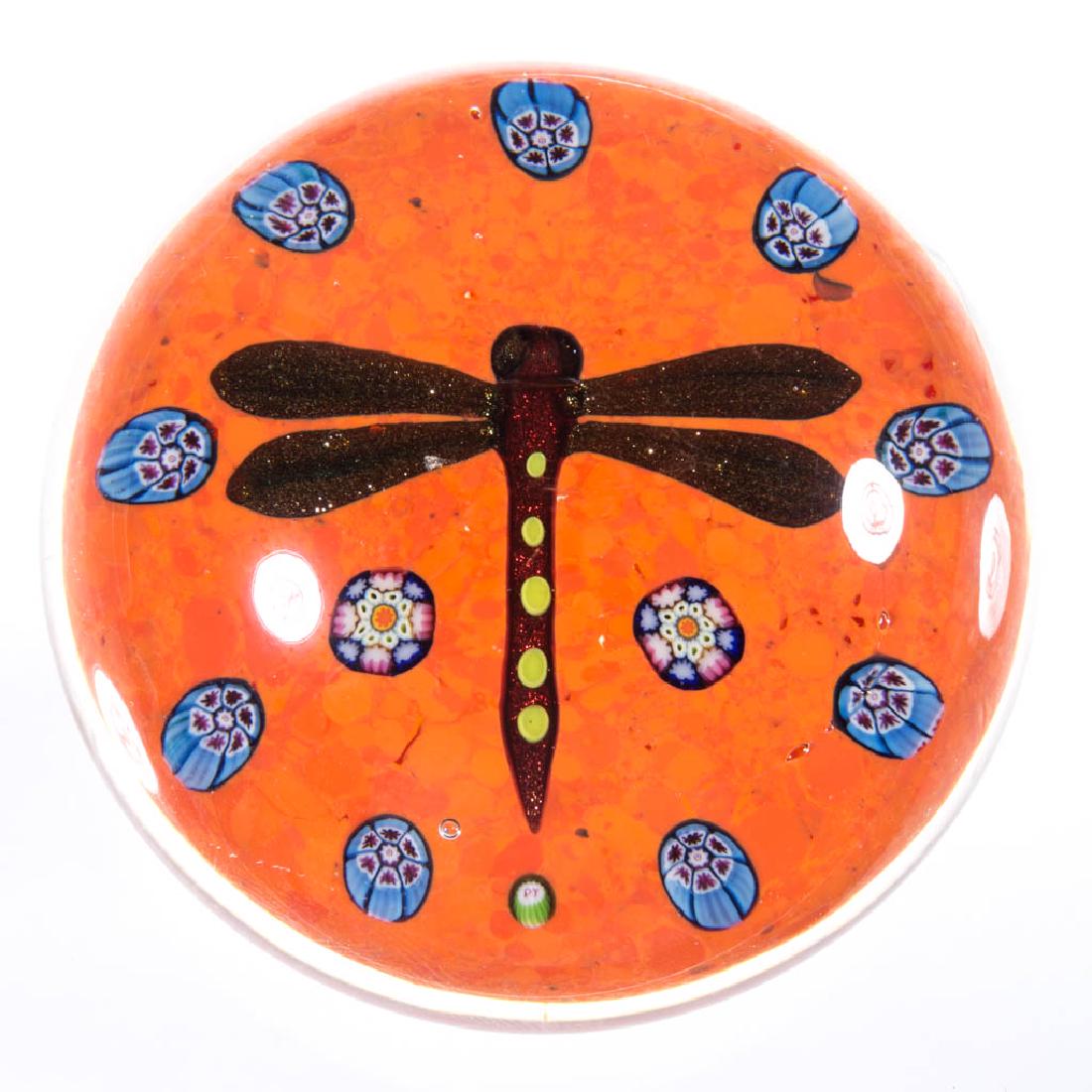 PAUL YSART DRAGONFLY STUDIO ART GLASS LAMPWORK (1 of 2)