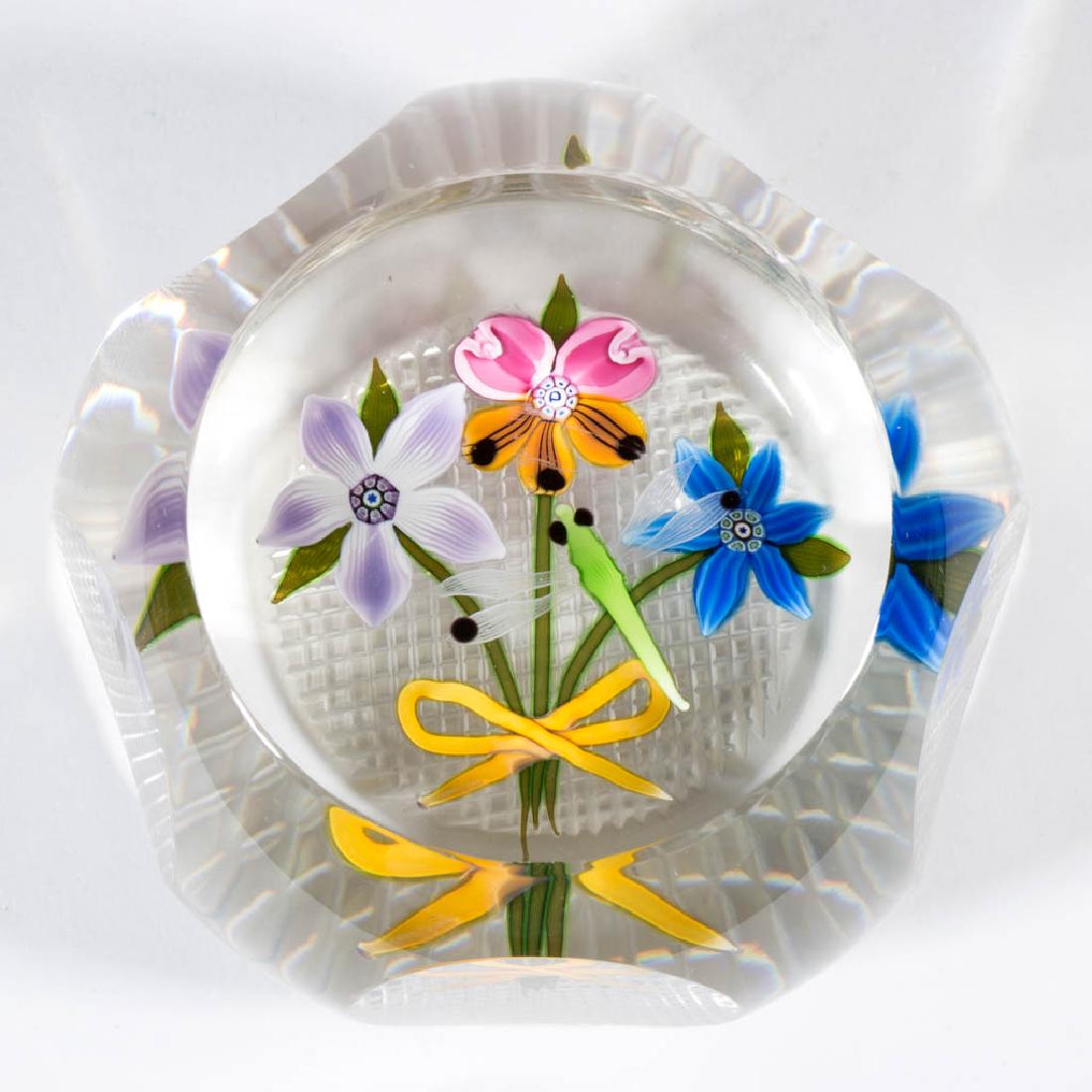 CONTEMPORARY PERTHSHIRE DRAGONFLY LAMPWORK PAPERWEIGHT (1 of 2)