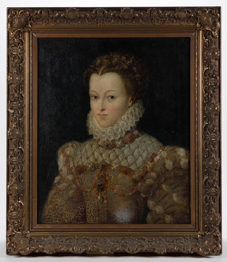 BRITISH OR CONTINENTAL SCHOOL OLD MASTER-STYLE PORTRAIT (1 of 4)