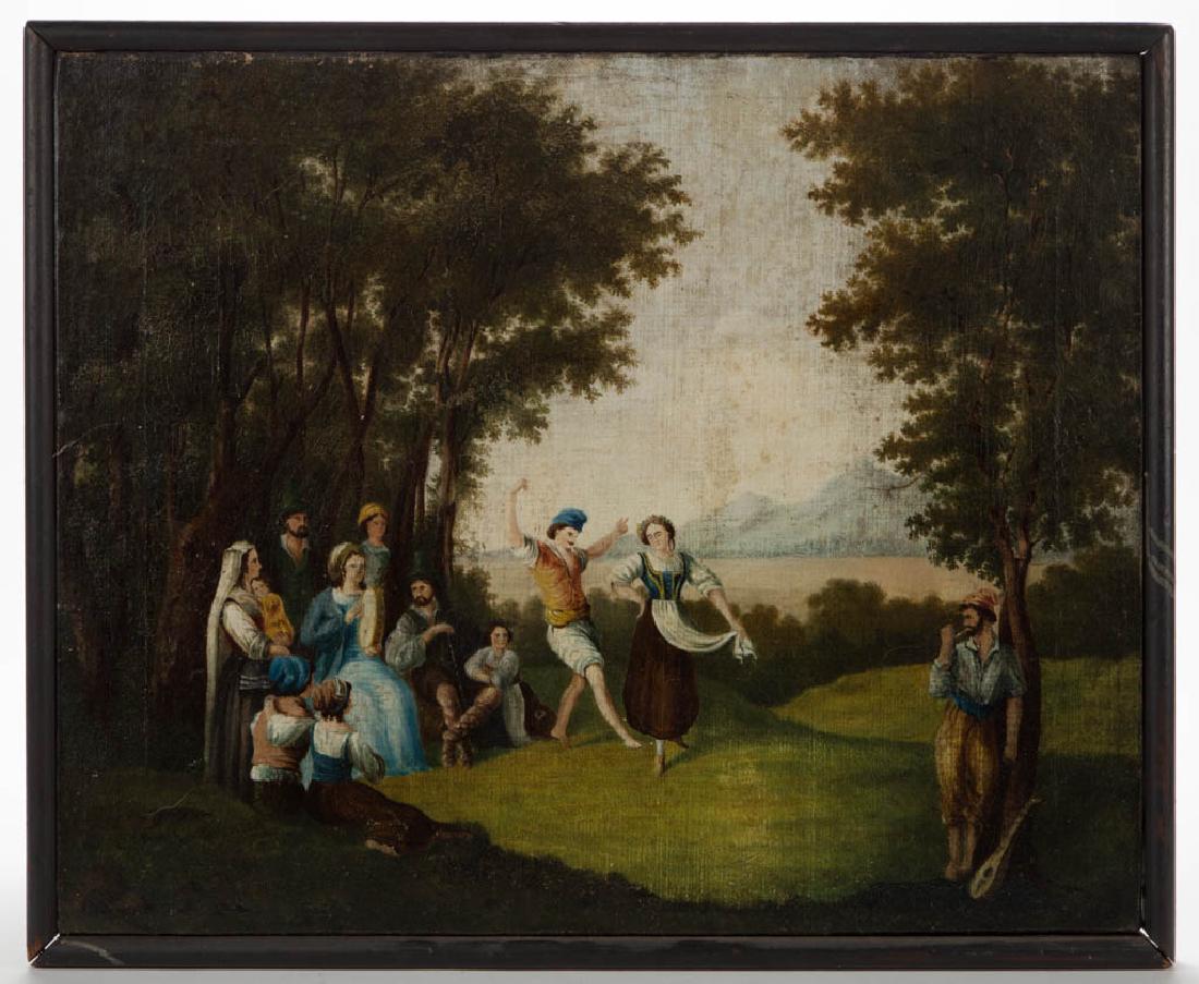 AMERICAN OR EUROPEAN SCHOOL (19TH CENTURY) GENRE SCENE (1 of 4)