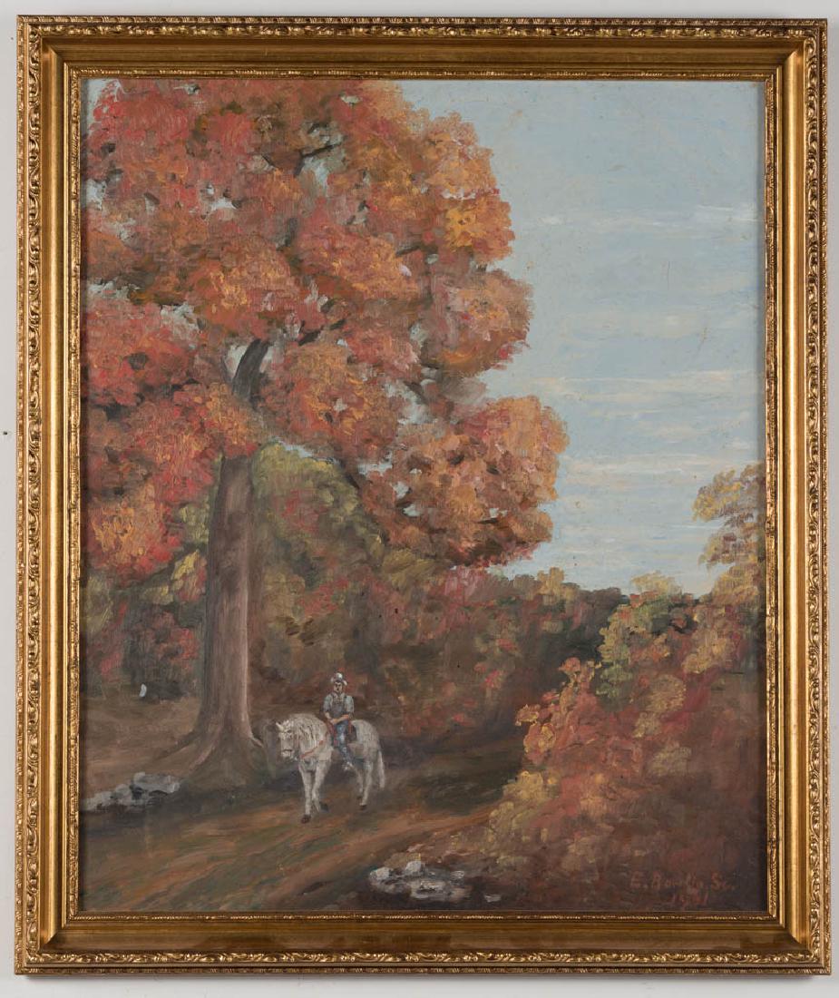 EDGAR WALLACE BOWLIN (TENNESSEE 1923-2001) LANDSCAPE (1 of 2)