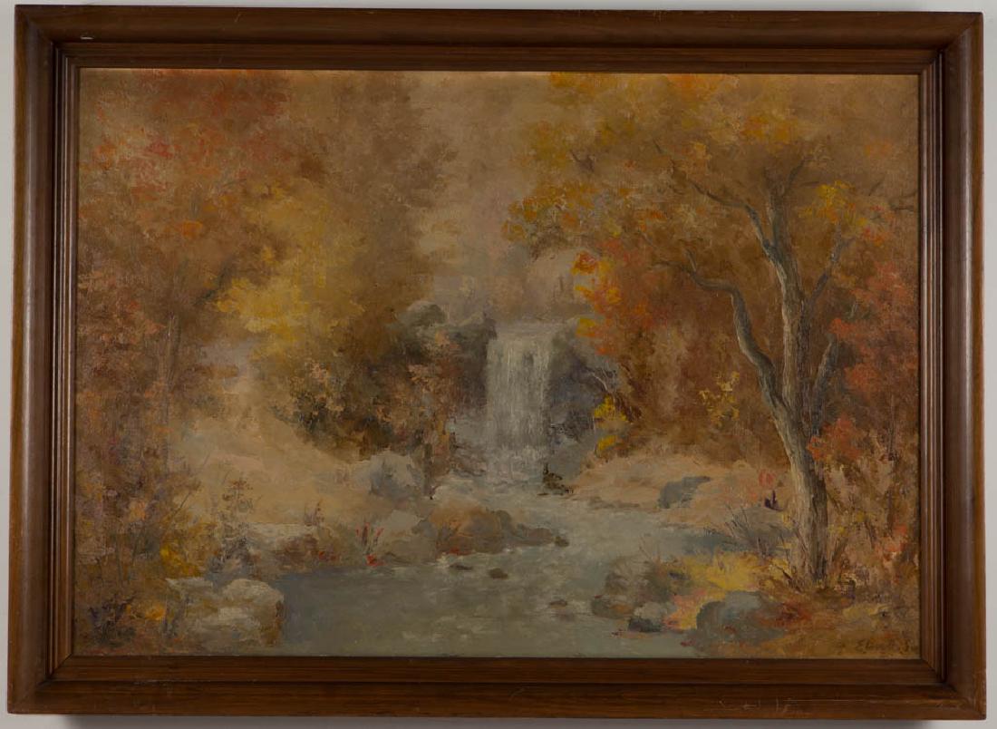 EDGAR WALLACE BOWLIN (TENNESSEE 1923-2001) LANDSCAPE (1 of 3)