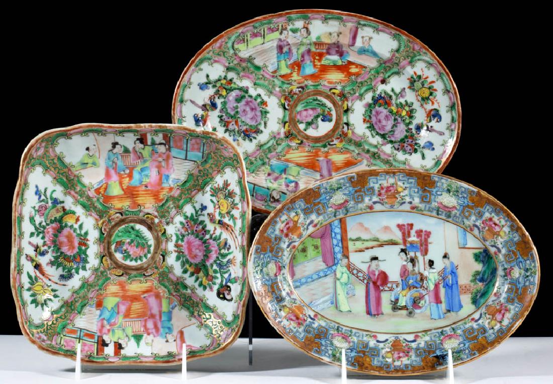 CHINESE EXPORT FAMILLE ROSE / ROSE MEDALLION PORCELAIN (1 of 4)