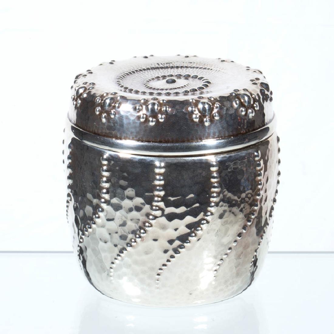 WHITING "FANTASY" STERLING SILVER POWDER BOX / DRESSER (1 of 1)