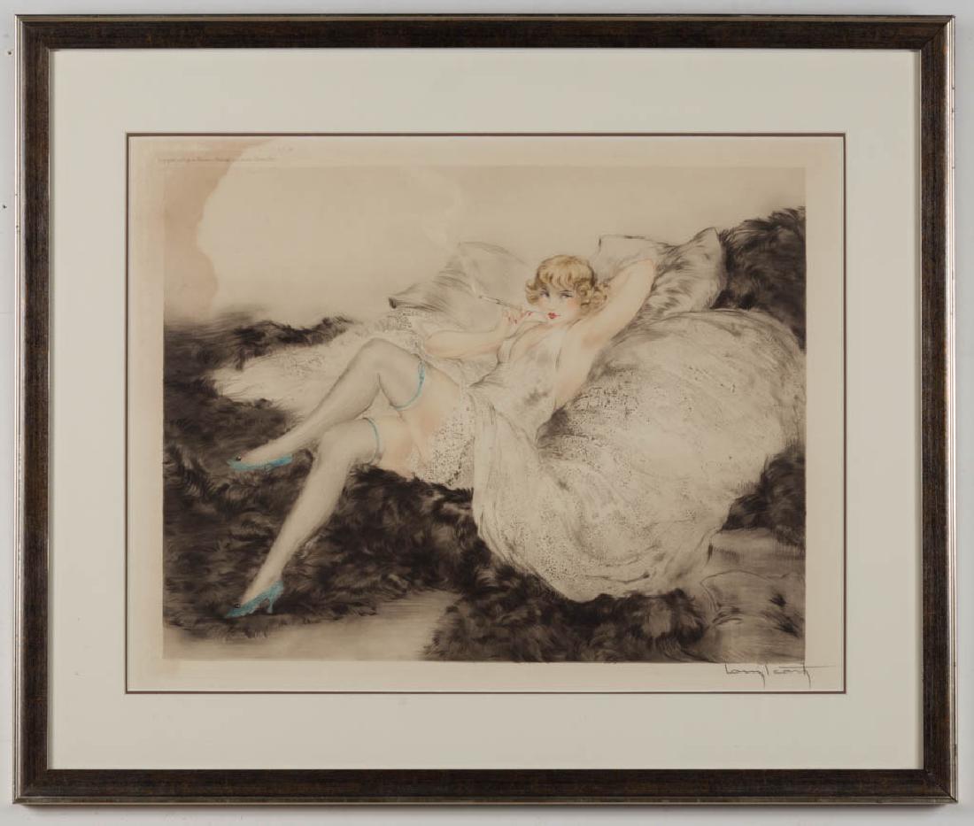 LOUIS ICART (FRENCH, 1888-1950) "WHITE UNDERWEAR" (1 of 1)