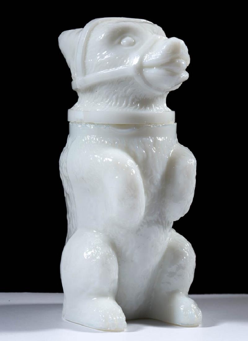 PRESSED MUZZLED BEAR LARGE-SIZE JAR (1 of 2)