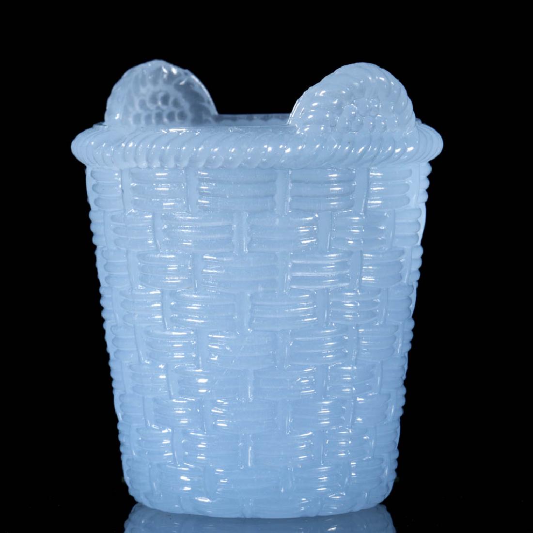 PRESSED BASKET MATCH / TOOTHPICK HOLDER