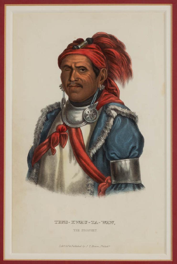 MCKENNEY & HALL NATIVE AMERICAN PORTRAIT PRINT (1 of 2)