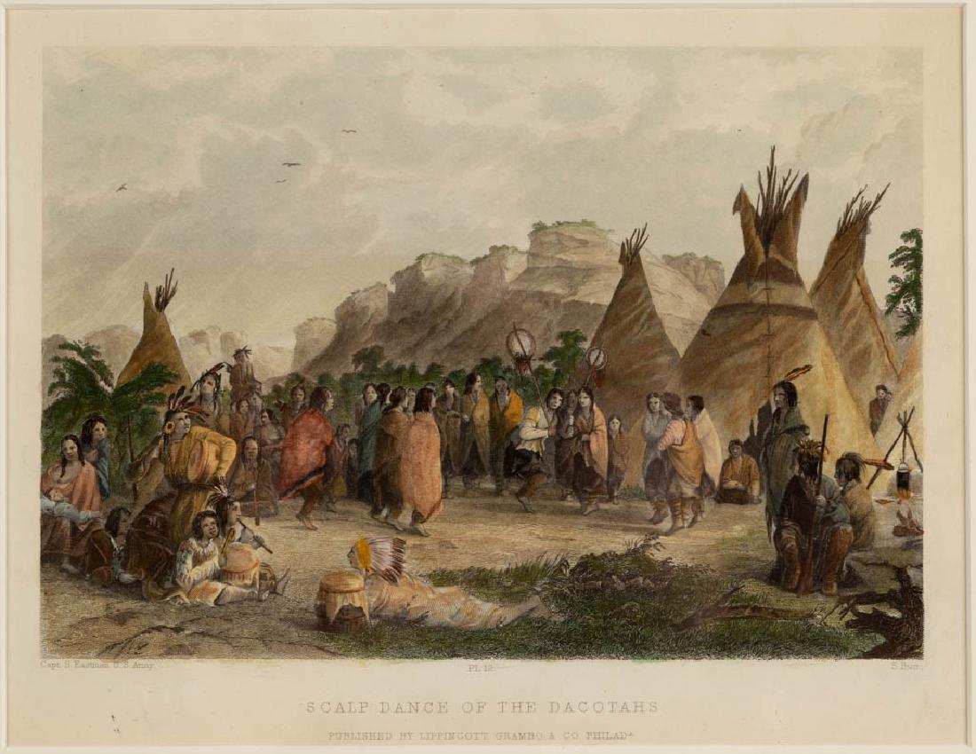 CAPTAIN SETH EASTMAN (AMERICAN 1808-1875) HAND-COLORED (1 of 2)