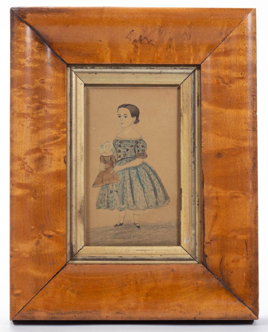 AMERICAN OR BRITISH SCHOOL (19TH CENTURY) FOLK ART (1 of 3)