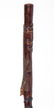 SOUTHERN FOLK ART CARVED AND PAINTED CANE / WALKING