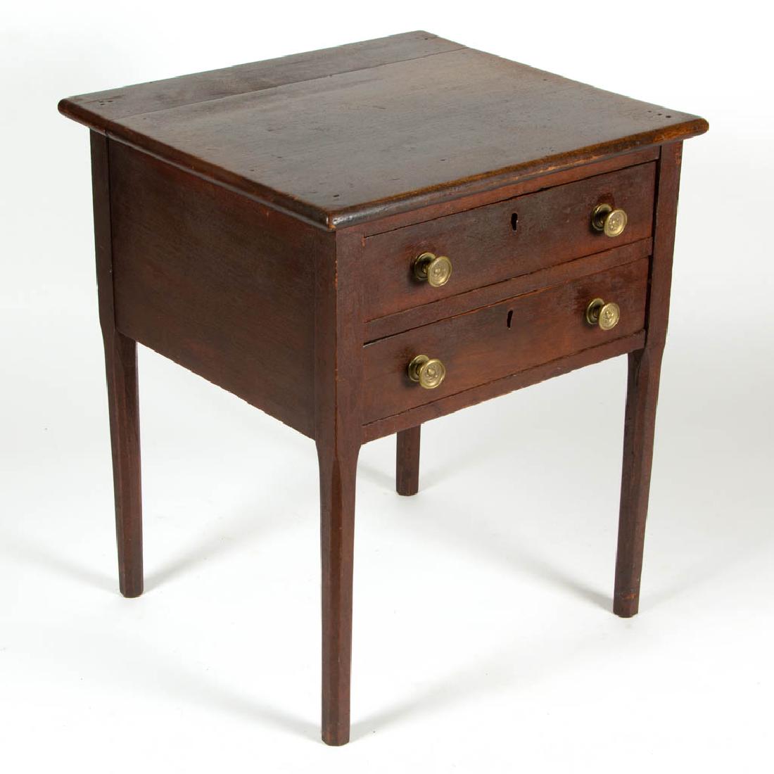 VIRGINIA WALNUT STAND TABLE (1 of 3)