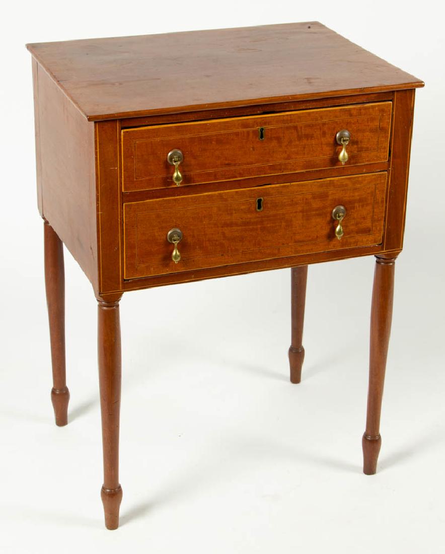 SOUTHERN, PROBABLY SOUTH CAROLINA, INLAID MAHOGANY (1 of 4)